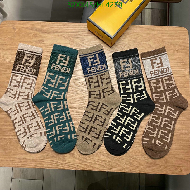 Fendi-Sock Code: HL4279 $: 32USD