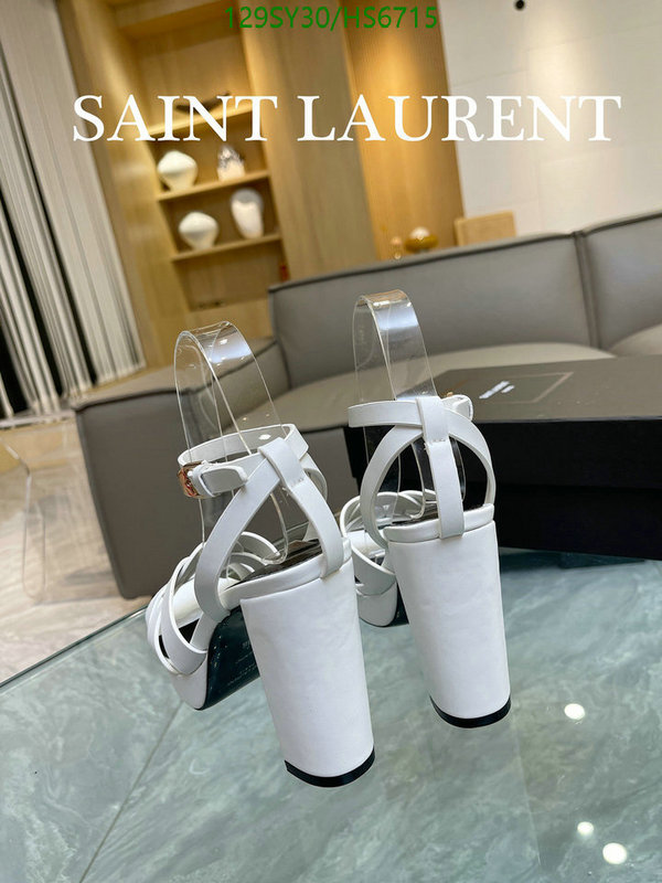 YSL-Women Shoes Code: HS6715 $: 129USD