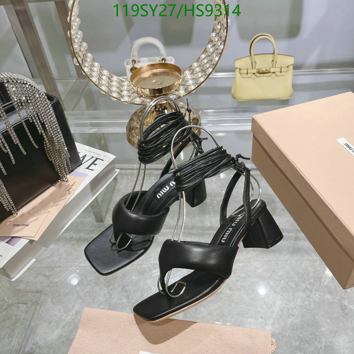 Miu Miu-Women Shoes Code: HS9314 $: 119USD