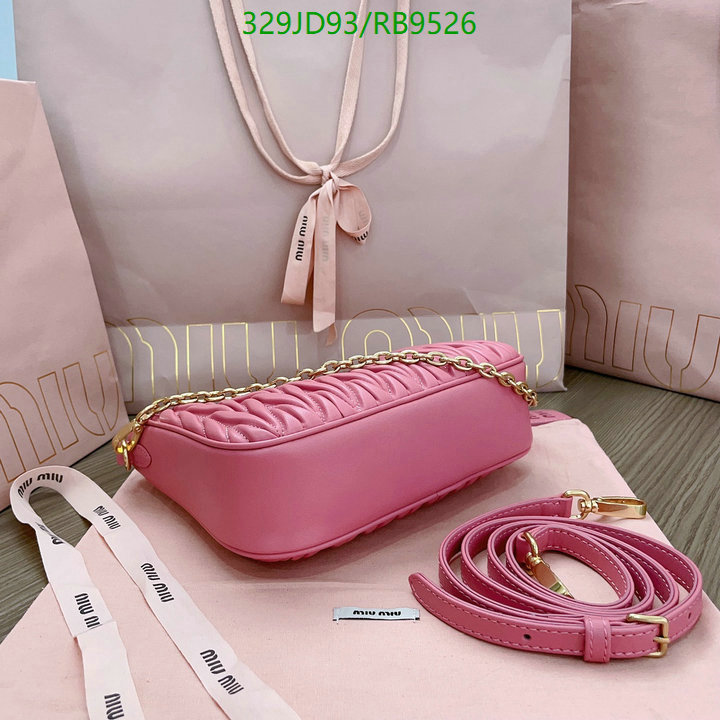 Miu Miu-Bag-Mirror Quality Code: RB9526 $: 329USD