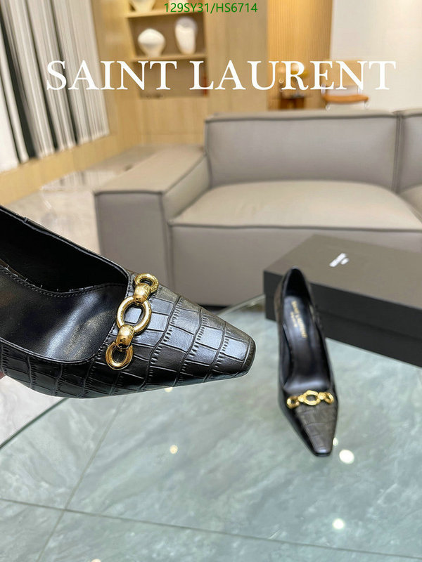 YSL-Women Shoes Code: HS6714 $: 129USD