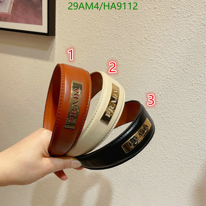 Prada-Headband Code: HA9112 $: 29USD