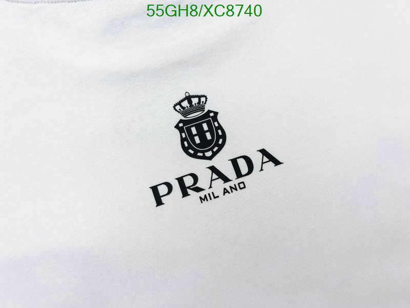 Prada-Clothing Code: XC8740 $: 55USD