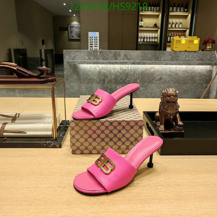 Balenciaga-Women Shoes Code: HS9219 $: 125USD