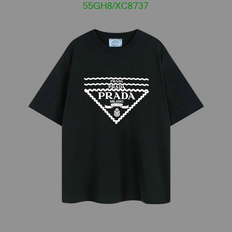 Prada-Clothing Code: XC8737 $: 55USD