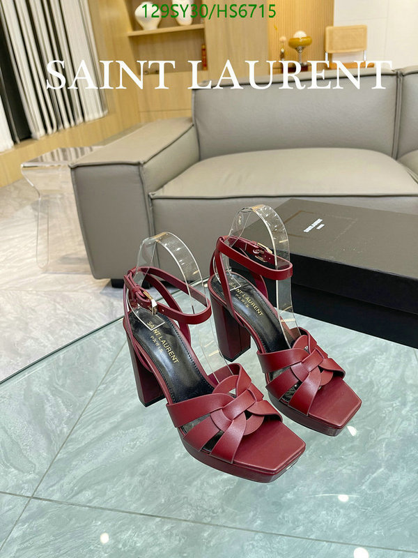 YSL-Women Shoes Code: HS6715 $: 129USD