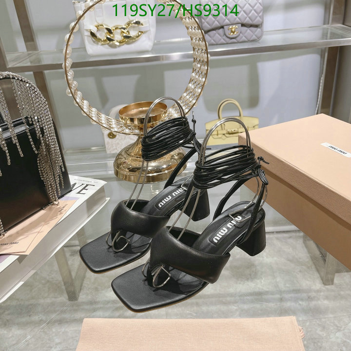 Miu Miu-Women Shoes Code: HS9314 $: 119USD