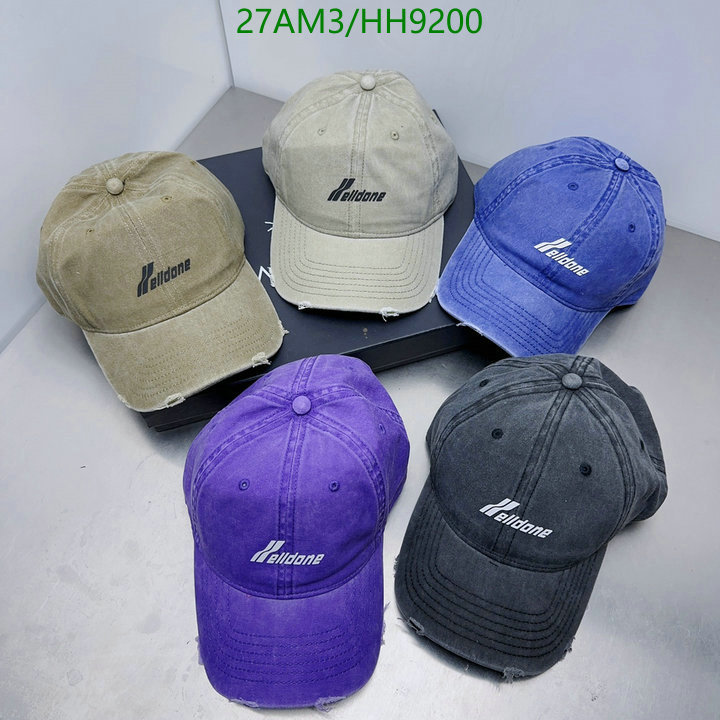 Welldone-Cap(Hat) Code: HH9200 $: 27USD