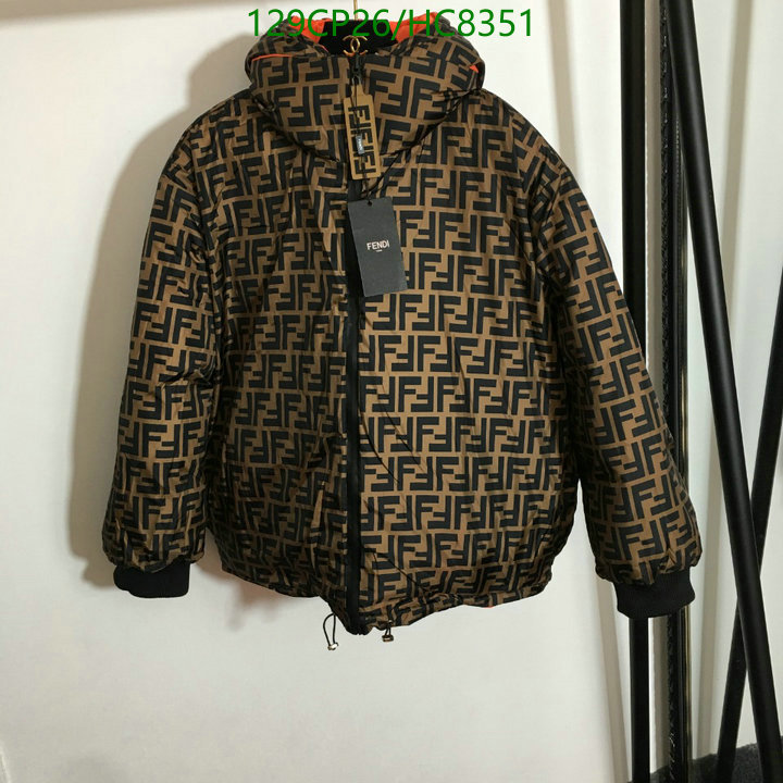 Fendi-Down jacket Women Code: HC8351 $: 129USD