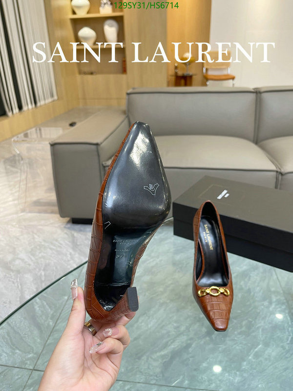 YSL-Women Shoes Code: HS6714 $: 129USD