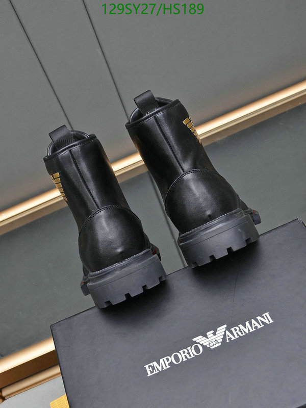Boots-Men shoes Code: HS189 $: 129USD
