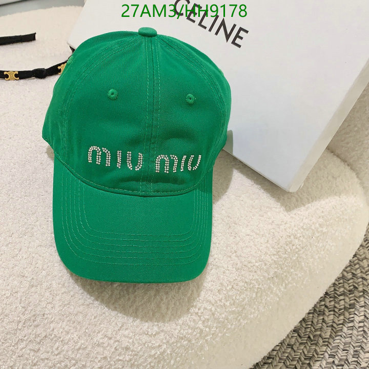 Miu Miu-Cap(Hat) Code: HH9178 $: 27USD