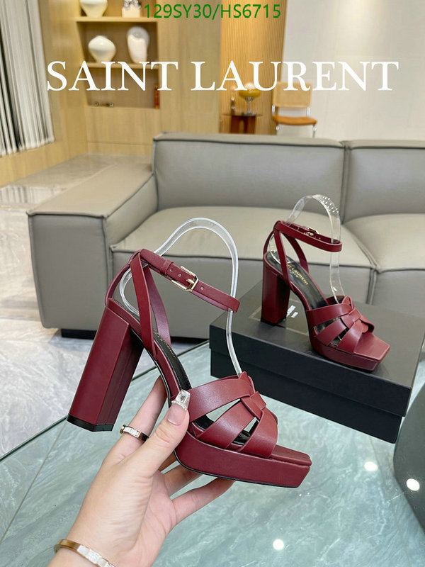 YSL-Women Shoes Code: HS6715 $: 129USD