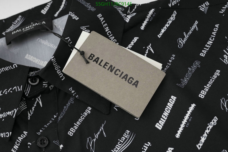 Balenciaga-Clothing Code: RC9145 $: 55USD