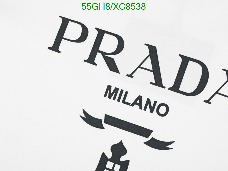 Prada-Clothing Code: XC8538 $: 55USD