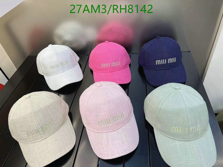 Miu Miu-Cap(Hat) Code: RH8142 $: 27USD