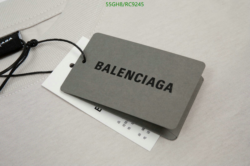 Balenciaga-Clothing Code: RC9245 $: 55USD