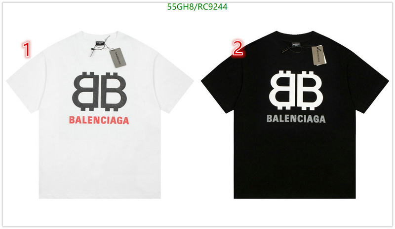 Balenciaga-Clothing Code: RC9244 $: 55USD