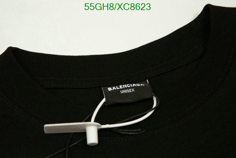 Balenciaga-Clothing Code: XC8623 $: 55USD