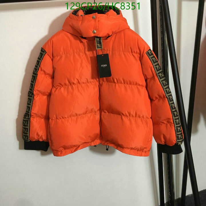 Fendi-Down jacket Women Code: HC8351 $: 129USD