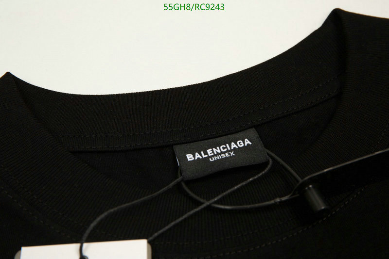 Balenciaga-Clothing Code: RC9243 $: 55USD
