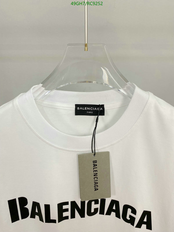 Balenciaga-Clothing Code: RC9252 $: 49USD