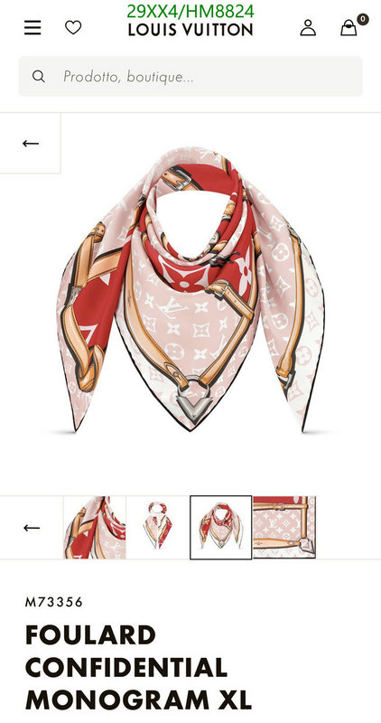 LV-Scarf Code: HM8824 $: 29USD