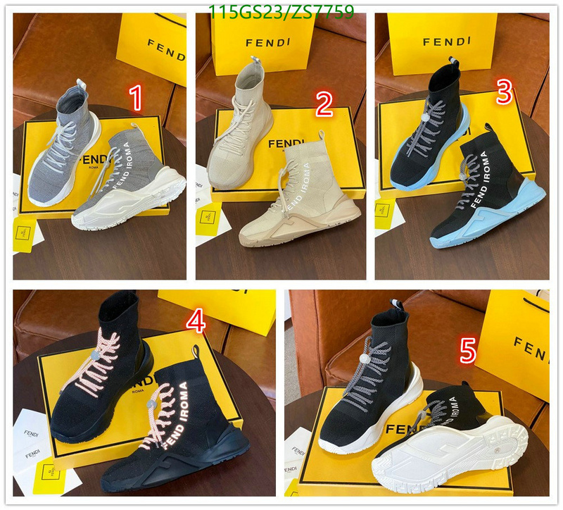 Fendi-Men shoes Code: ZS7759 $: 115USD