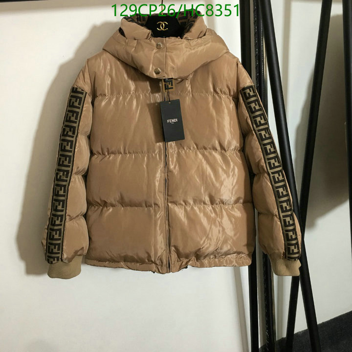 Fendi-Down jacket Women Code: HC8351 $: 129USD