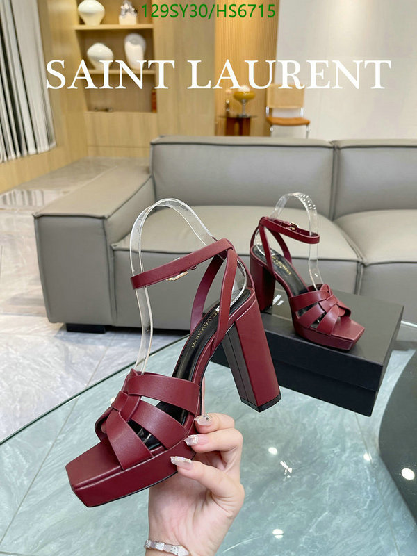 YSL-Women Shoes Code: HS6715 $: 129USD