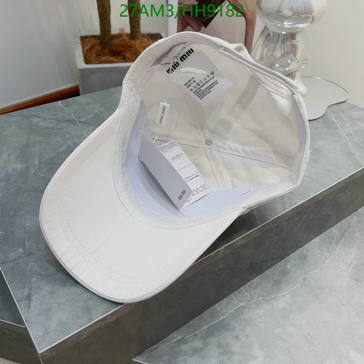 Miu Miu-Cap(Hat) Code: HH9182 $: 27USD