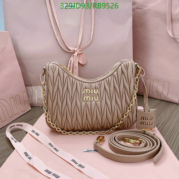 Miu Miu-Bag-Mirror Quality Code: RB9526 $: 329USD