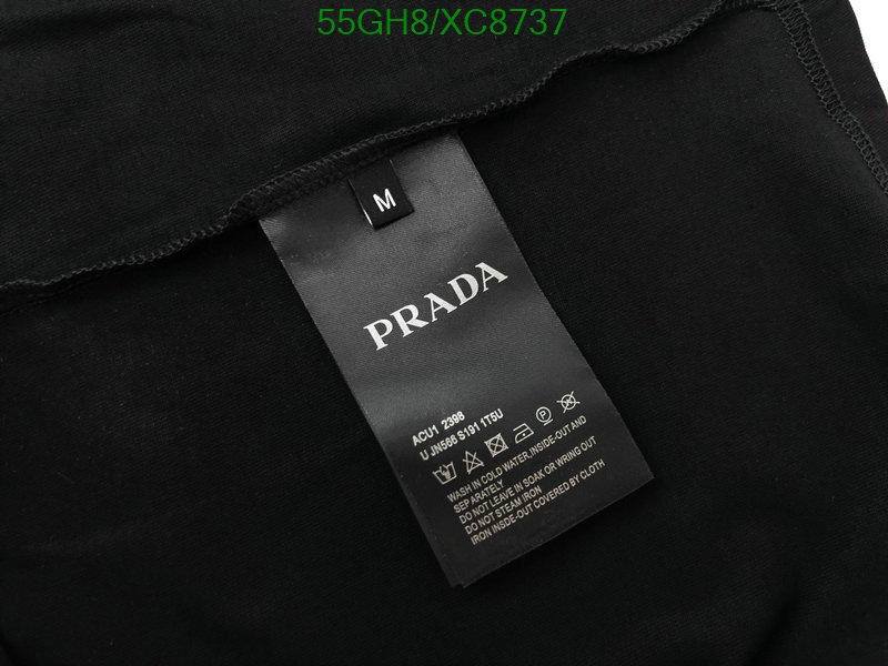 Prada-Clothing Code: XC8737 $: 55USD