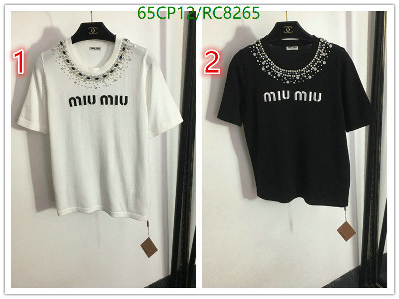 MIUMIU-Clothing Code: RC8265 $: 65USD