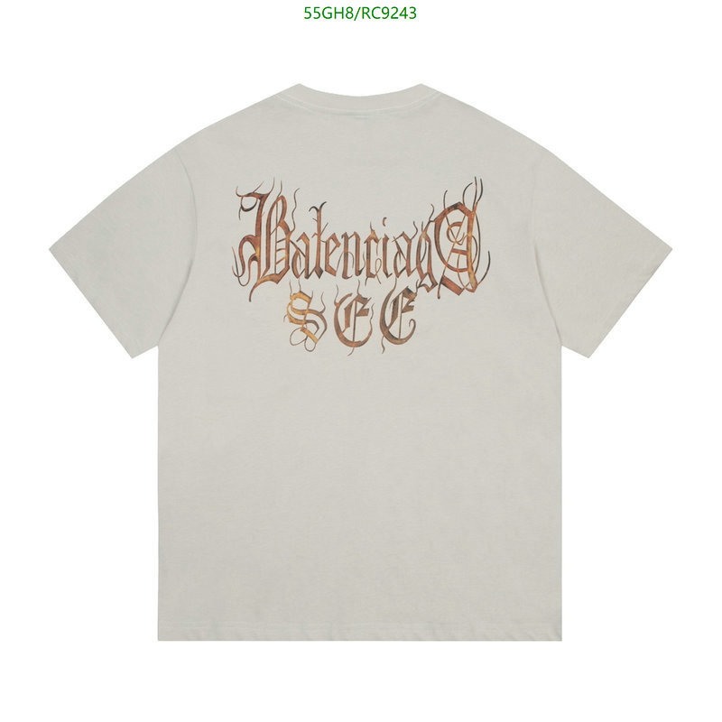 Balenciaga-Clothing Code: RC9243 $: 55USD