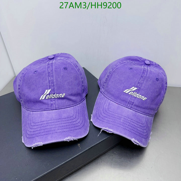 Welldone-Cap(Hat) Code: HH9200 $: 27USD