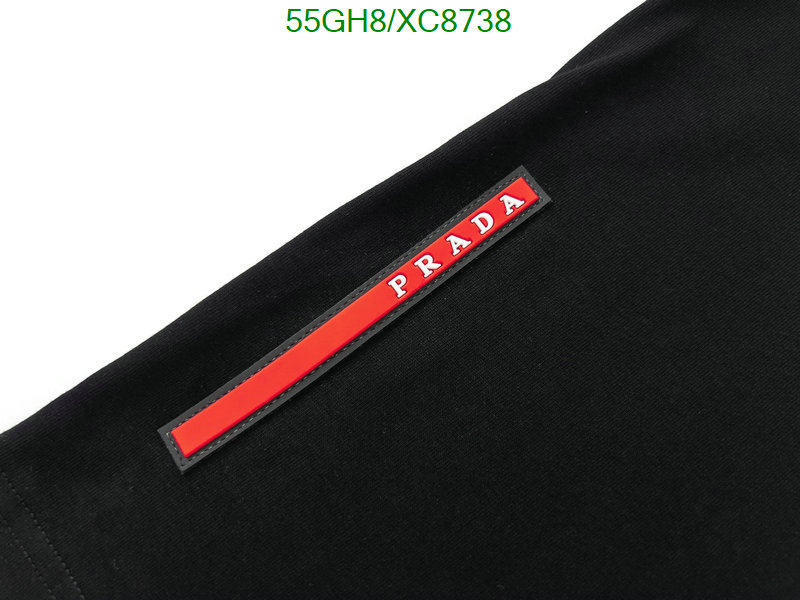 Prada-Clothing Code: XC8738 $: 55USD