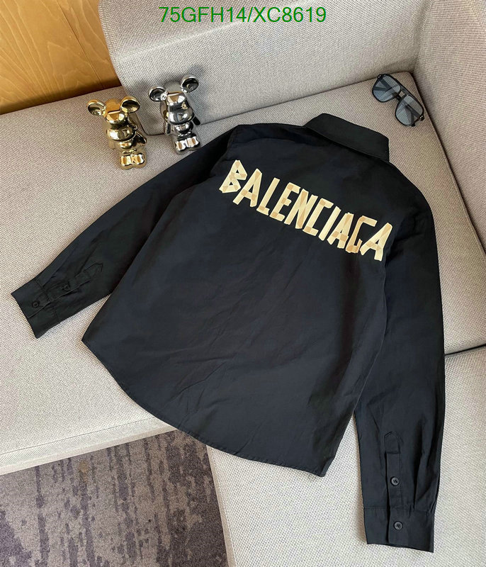 Balenciaga-Clothing Code: XC8619 $: 75USD
