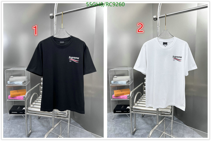 Balenciaga-Clothing Code: RC9260 $: 55USD