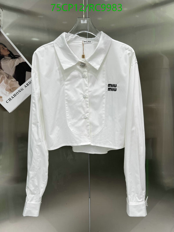 MIUMIU-Clothing Code: RC9983 $: 75USD