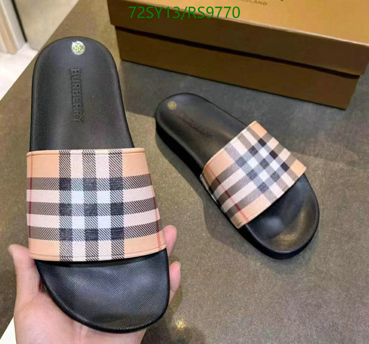 Burberry-Women Shoes Code: RS9770 $: 72USD