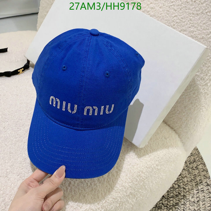 Miu Miu-Cap(Hat) Code: HH9178 $: 27USD