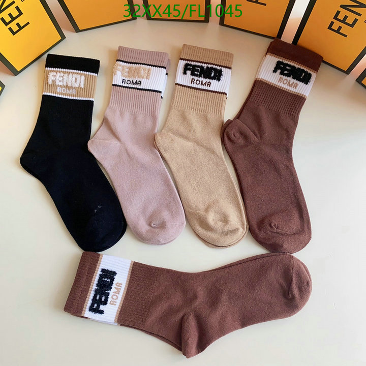 Fendi-Sock Code: FL1045 $: 32USD