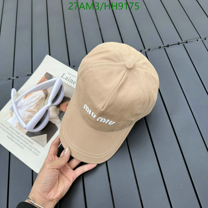 Miu Miu-Cap(Hat) Code: HH9175 $: 27USD