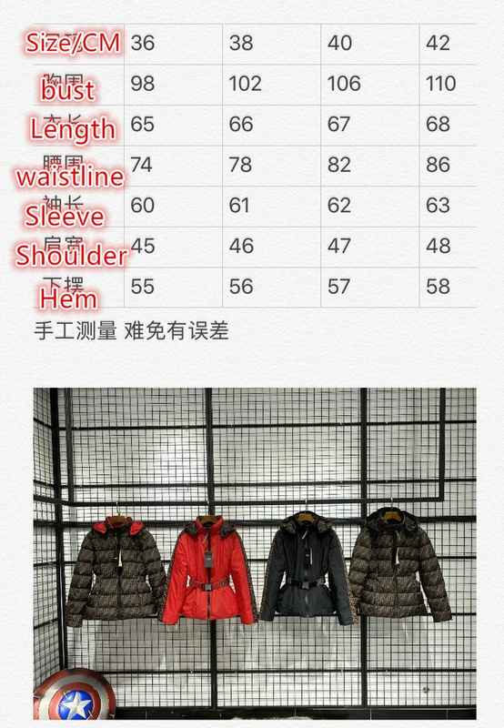 Fendi-Down jacket Women Code: LC1474
