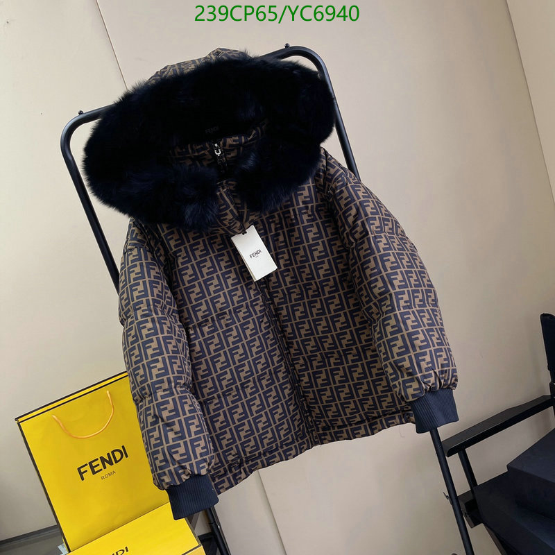 Fendi-Down jacket Women Code: YC6940 $: 239USD