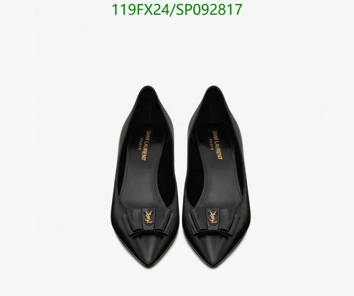 YSL-Women Shoes Code: SP092817 $: 119USD