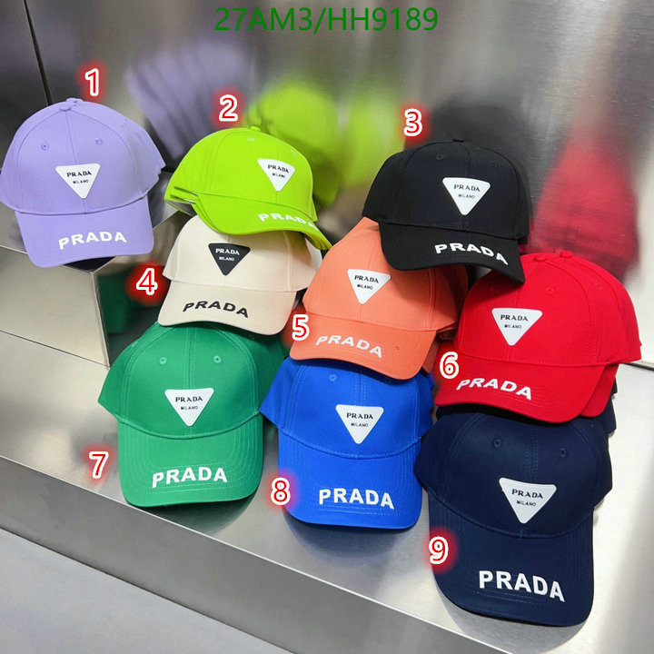 Prada-Cap(Hat) Code: HH9189 $: 27USD