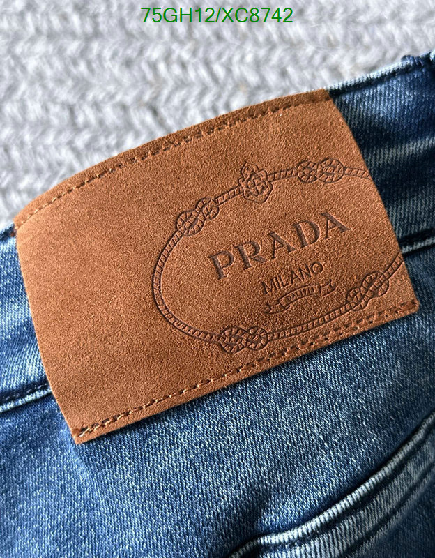 Prada-Clothing Code: XC8742 $: 75USD