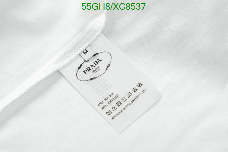 Prada-Clothing Code: XC8537 $: 55USD